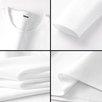 真维斯（JEANSWEST）长袖T恤男春秋季新款重磅纯棉圆领百搭上衣纯色百搭款宽松打底衫