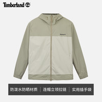 添柏岚（Timberland）男装外套25早春连帽夹克户外防泼水宽松|A416F A416FCY2/沙色 XS (165/80A)