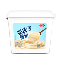 三元 雪凝奶皮子风味发酵乳原味老酸奶 800g/盒