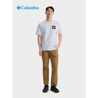 Columbia哥伦比亚2025春夏户外短袖男吸湿透气圆领运动半袖T恤XE9502 100 XL （185/104A）
