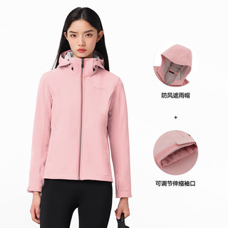  PELLIOT/伯希和 防风保暖 女士软壳衣  S