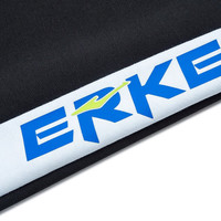 鸿星尔克(ERKE)儿童裤子男童秋季长裤舒适亲肤儿童运动裤女童针织裤 正黑/温莎蓝-男童 150