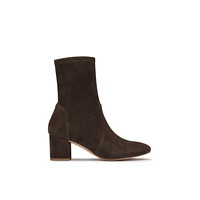 STUART WEITZMAN SW ARIANA 60 SOCK BOOTIE 秋冬新款美拉德瘦瘦靴女粗跟短靴