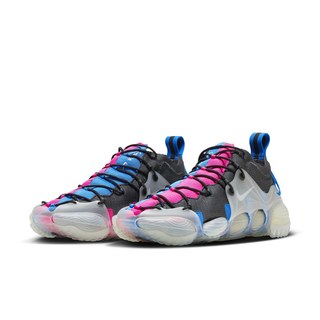 耐克（NIKE）官方男子运动鞋飞织透气轻便缓震FLYKNIT支撑FZ3507 001煤黑/热情粉/清透蓝 35 -36 6XS