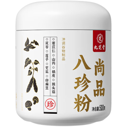 九芝堂 八珍粉脾胃调理山药茯苓猴头菇养胃粉食品营养代餐冲饮谷物500g 八珍粉脾胃调理500g