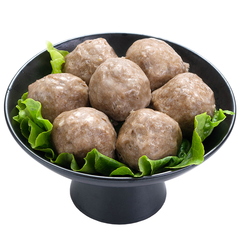趣十八番正宗潮汕牛肉丸手打牛筋丸生鲜特产牛丸烧烤丸子火锅食材丸料 牛肉丸