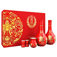 郎酒 红花郎十 53%vol 酱香型白酒 500ml*2瓶 礼盒装