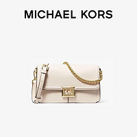 移动端、京东百亿补贴：迈克·科尔斯 MICHAEL KORS 情人节礼物MK女包SONIA手提斜挎包链条包腋下包中号奶白色