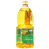 福临门非转基因压榨一级菜籽油1.8L桶装中粮家用小桶装食用油