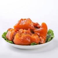 鲁明斋爆胶猪蹄258g卤味麻辣熟食即食零食猪手猪爪