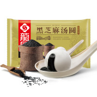 龍鳯 LOnGFOnG）龙凤 黑芝麻汤圆 518g 24只 （还有肉汤圆可选）