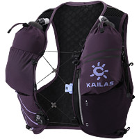 KAILAS FUGA AIR 7凯乐石女性稳定贴合跑山包轻量分区ADF户外运动越野背包 午夜梅子色 XS（A-B）