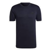 阿迪达斯 (adidas)短袖男士夏季户外跑步健身运动服训练透气休闲圆领T恤HT9053