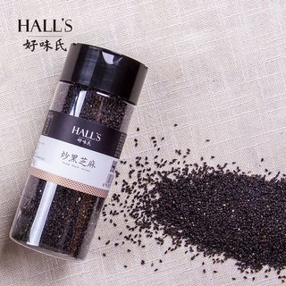 好味氏炒熟黑芝麻粒装即食免洗干吃烘焙烧烤撒料罐装220g