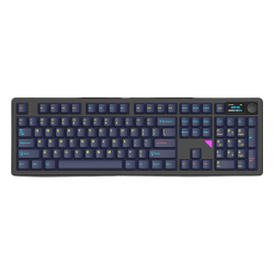 HELLO GANSS 3108T Pro 三模机械键盘 凝夜彩 静音红轴 RGB