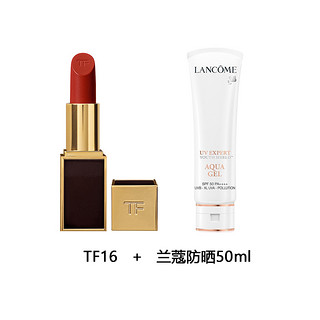 TOM FORD 汤姆·福特 汤姆福特 黑管口红3g 16# + 兰蔻 防晒乳 50ml