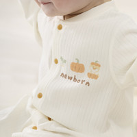 巴厘小猪【奶柔棉】婴儿连体衣春秋季长袖哈衣秋款爬爬服6-12个月宝宝衣服