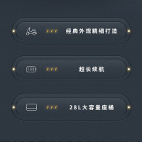 百亿补贴：爱玛 凌志 超长续航电动摩托车