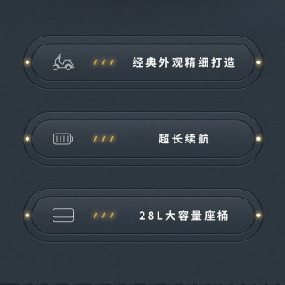 百亿补贴：爱玛 凌志 超长续航电动摩托车
