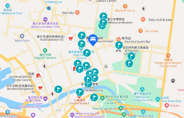 市中心C位,单晚300+,节假日不加价!澳大利亚墨尔本琼斯巷布拉迪酒店 特大床房2晚连住(2人入住)