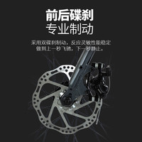 匹克(PEAK)御风平把公路自行车公路车自行车成人公路车平把公路车入门级单车 御风WindMaster|深空灰|铝架