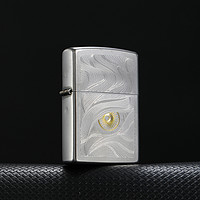 ZIPPO 正品秋水含睛煤油火机磨砂系列简约实用礼物