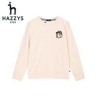 HAZZYS 童装 男女童休闲圆领卫衣