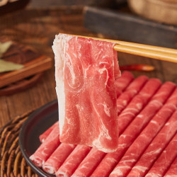 民维大牧汗 国产原切牛肉卷3斤（3包）涮火锅食材 生鲜牛肉