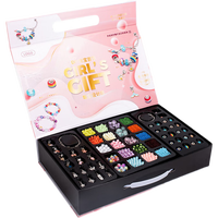 斯纳恩（Snaen）儿童首饰礼盒套装3-6岁玩具女孩生日礼物过家家玩具DIY手工串珠