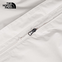 北面（The North Face）冲锋衣女防水透气单层连帽夹克外套25|8DFA QLI/米白色 M /160