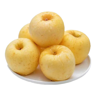 京地达 烟台黄金维纳斯苹果水果 净4斤 单果150g+