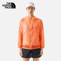 The North Face北面皮肤衣女户外防护防晒外套7WCR 橘色/N6M S