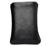 都梵 Dufan 手工缝制头层小牛皮真皮套  朗声打火机保护套子皮套