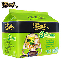 统一 汤达人方便面 五合一袋装泡面速食品拉面 日式豚骨拉面125g*5包