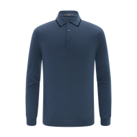 EMZ 【可机洗】羊毛衫早春男士毛衫精纺商务休闲翻领打底衫  XL 180/96A