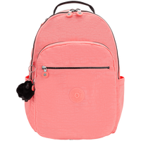 凯普林 kipling大容量2024新女款双肩包书包旅行包SEOUL宁橘色