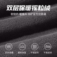森马集团GLM摇粒绒卫裤男冬季休闲裤双面磨毛加绒加厚运动抓绒裤