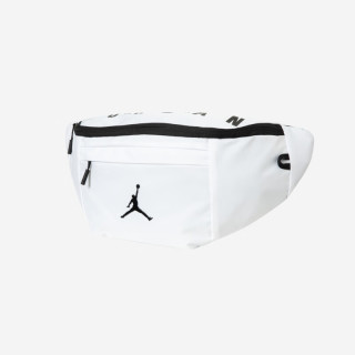 Jordan NIKE AJ斜挎包耐克胸包男女单肩包 白色 8/20