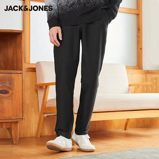 JackJones杰克琼斯秋男休闲裤221414024 E40黑色1 165/72A/XSR S (165/72A/XSR)