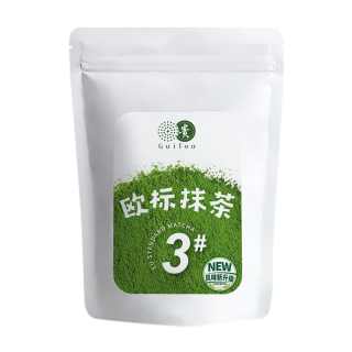贵茶抹茶粉 贵州欧标抹茶烘焙抹茶粉直饮调饮奶茶多规格国产袋条装 3号抹茶 30g*1袋