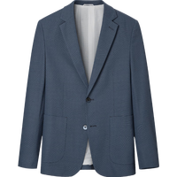 HLA海澜之家西服男25春季时尚柔软修身平驳领西装外套男 5XL 190/112C(54C)173~190斤