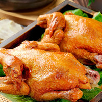 双汇香熏烤鸡整只500g即食卤味烧鸡真空熟食鸡肉类零食 香薰烤鸡500g