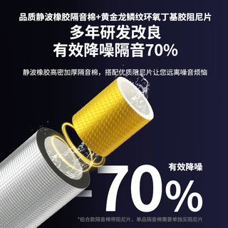 下水管隔音棉板卫生间排水管道吸音棉超强消音阻尼片自粘隔音神器