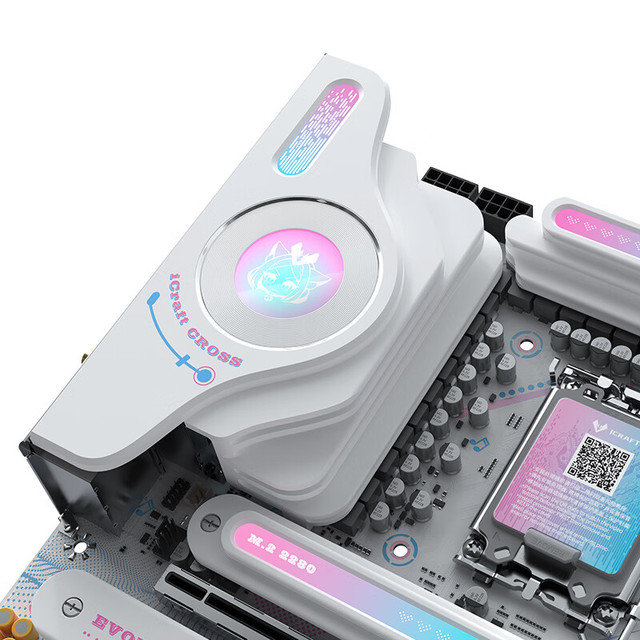 铭瑄（MAXSUN）MS-iCraft B860M CROSS 瑷珈电竞之心支持DDR5 CPU