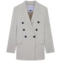 BLUE ERDOS女装春秋时尚纯色通勤双排扣西装女外套 浅卡其 160/80A/S