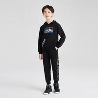 童趣儿童卫衣中大童连帽男童卫衣秋冬儿童卫衣个性印花卫衣
