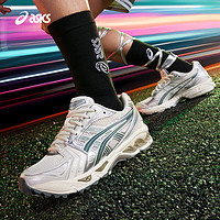 ASICS 亚瑟士 运动休闲鞋男鞋女鞋透气时尚复古百搭运动鞋 GEL-KAYANO 14 米白色/银灰色 45