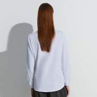 【棉质混纺】女装商务通勤舒适透气亲肤长袖衬衫衬衣女