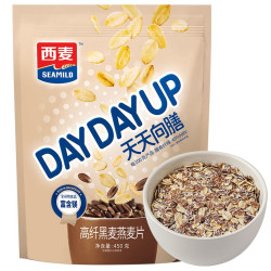 西麦 天天向膳 高纤黑燕麦片 450g