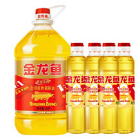 金龙鱼 百亿1/金龙鱼食用油黄金比例调和油组合装5.38L